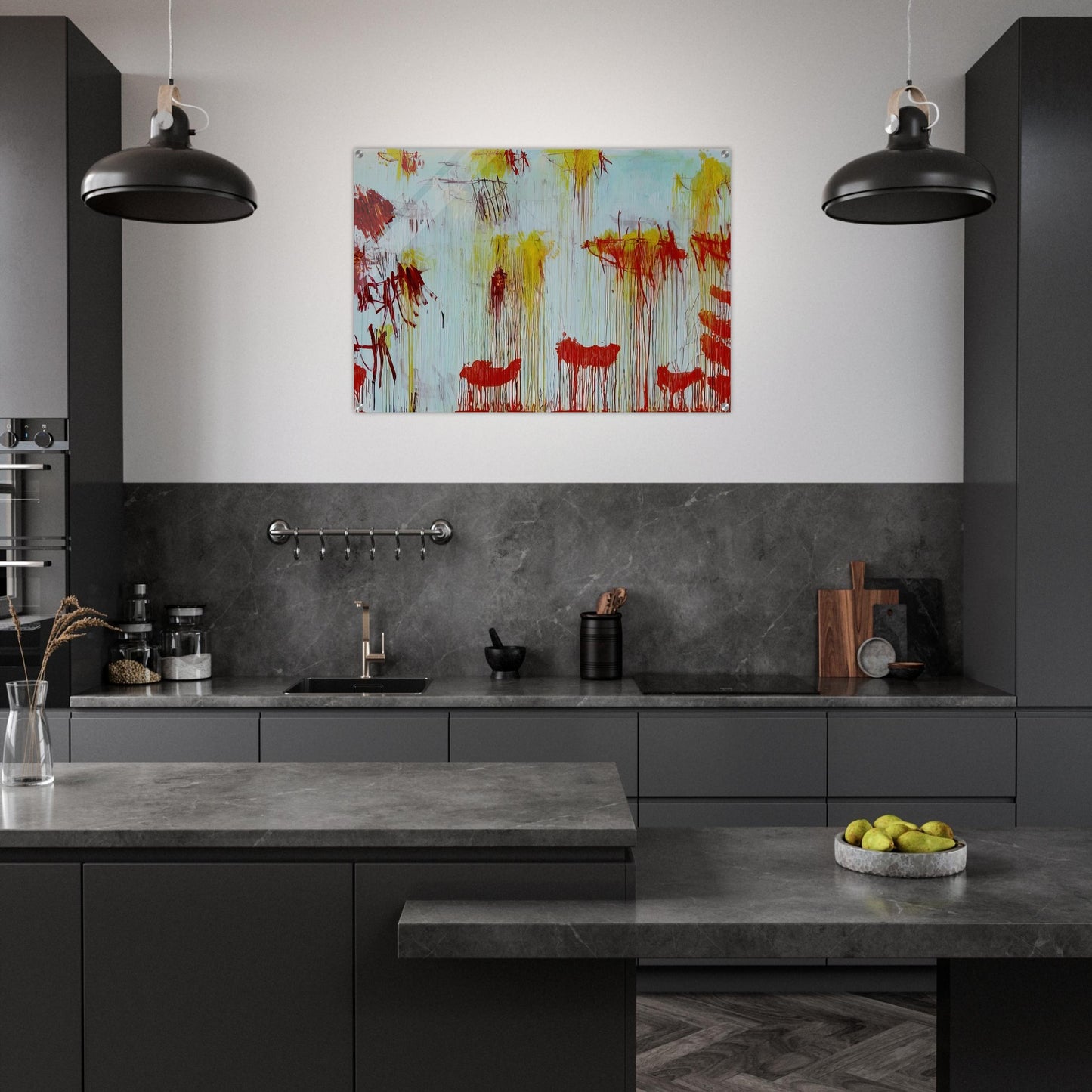 Lepanto, Part XI - Cy Twombly Acrylic Print - 70x100 cm / 28x40″ inches