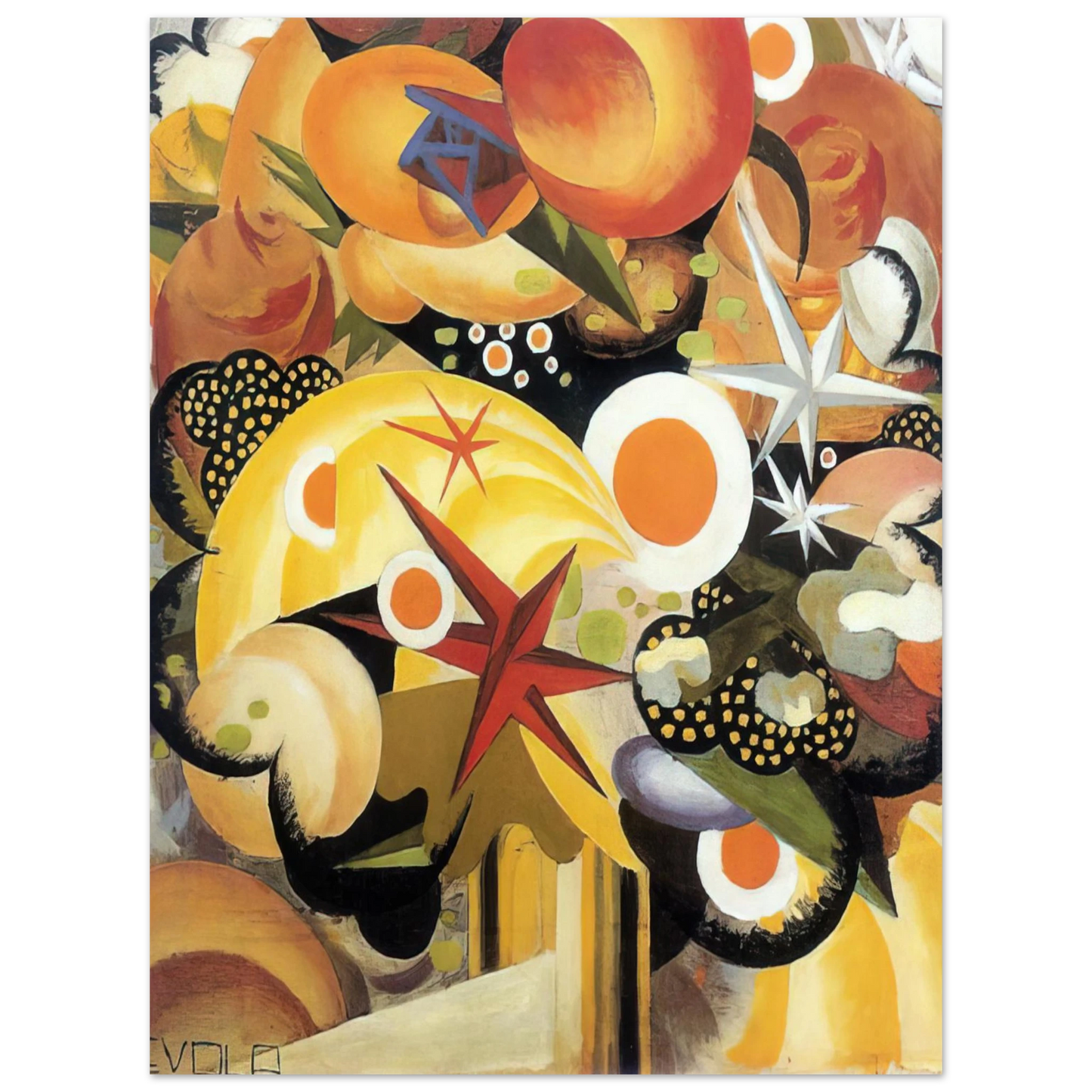 Julius Evola - Mazzo di fiori - 1918 Fine Art Poster - Default Title