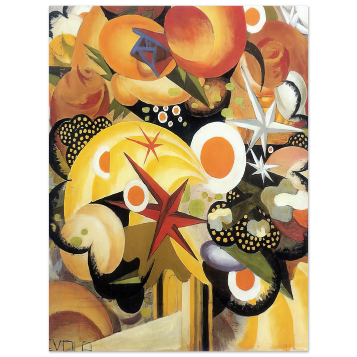 Julius Evola - Mazzo di fiori - 1918 75x100 cm / 30x40inches Fine Art Poster