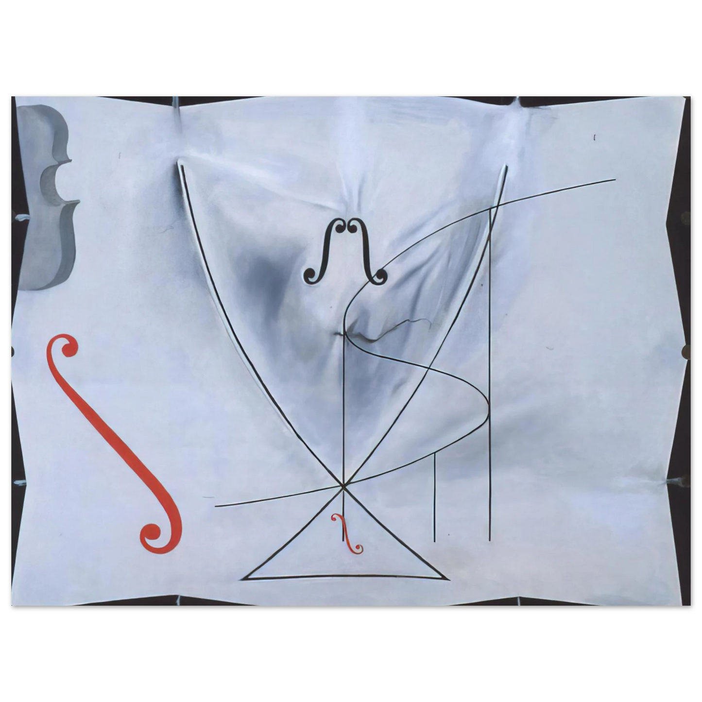 Salvador Dali - THE SWALLOW S TAIL Fine Art Poster - Default Title