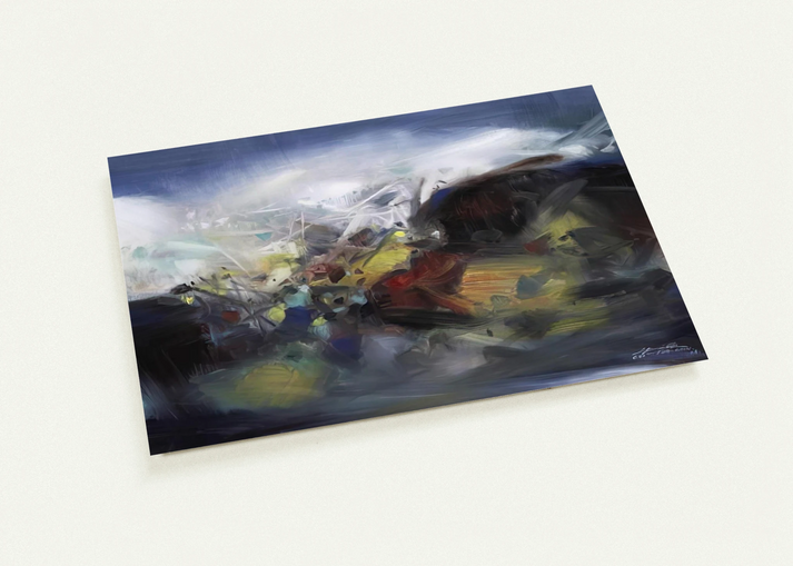 EQUINOX 2007 By Chu teh Chun Pack of 10 Post Cards | Chu teh Chun Post Cards | A6 (10.5 x 14.8 cm) - 4.1 x 5.8 inches
