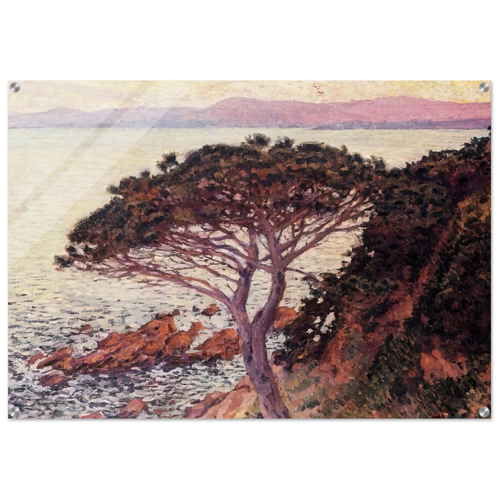 SUNSET 1916 - Theo van Rysselberghe Acrylic Print - 70x100 cm / 28x40″ inches | Theo van Rysselberghe Wall Art | Theo van Rysselberghe Prints