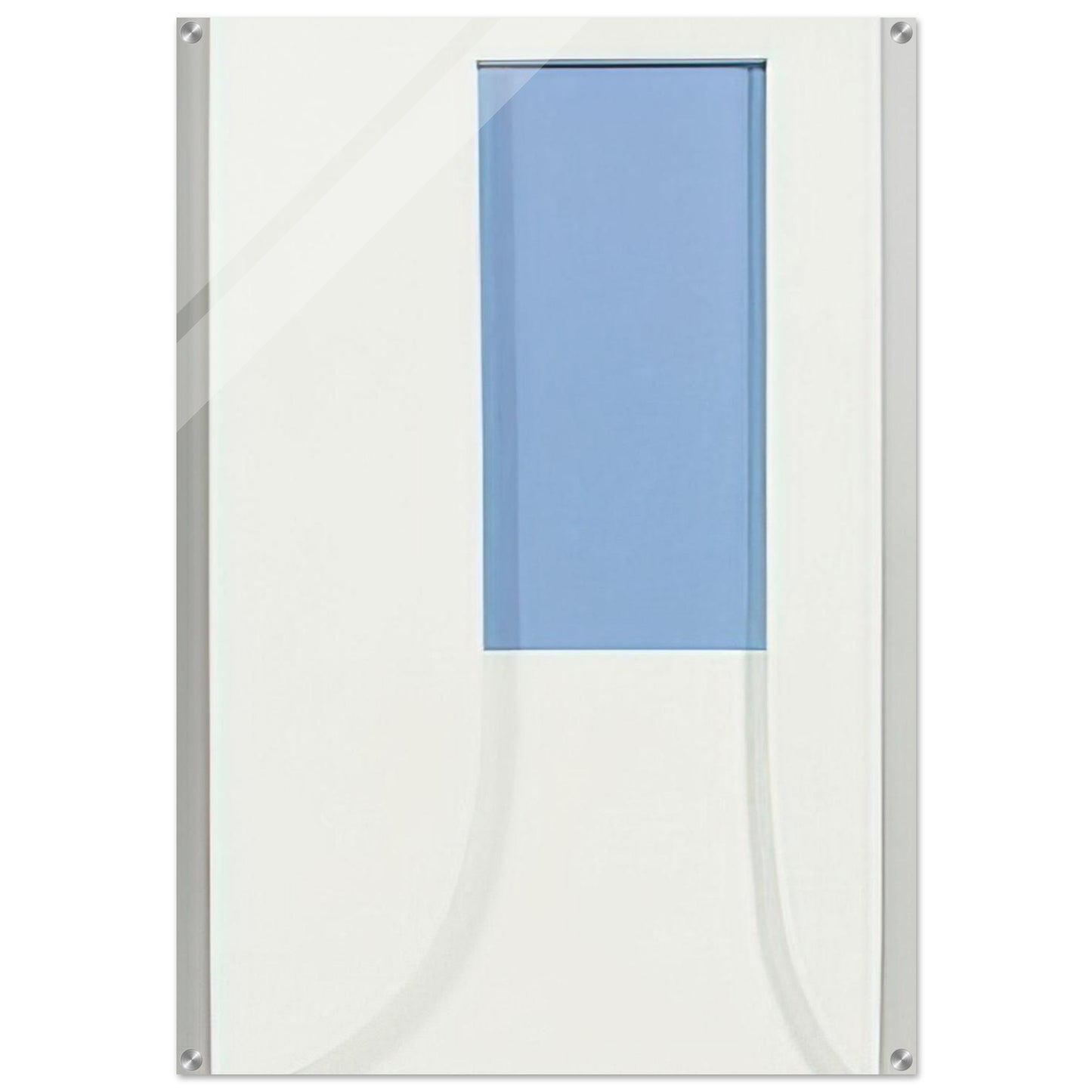 Relief with Blue - Ellsworth Kelly Acrylic Print - 70x100 cm / 28x40″ inches