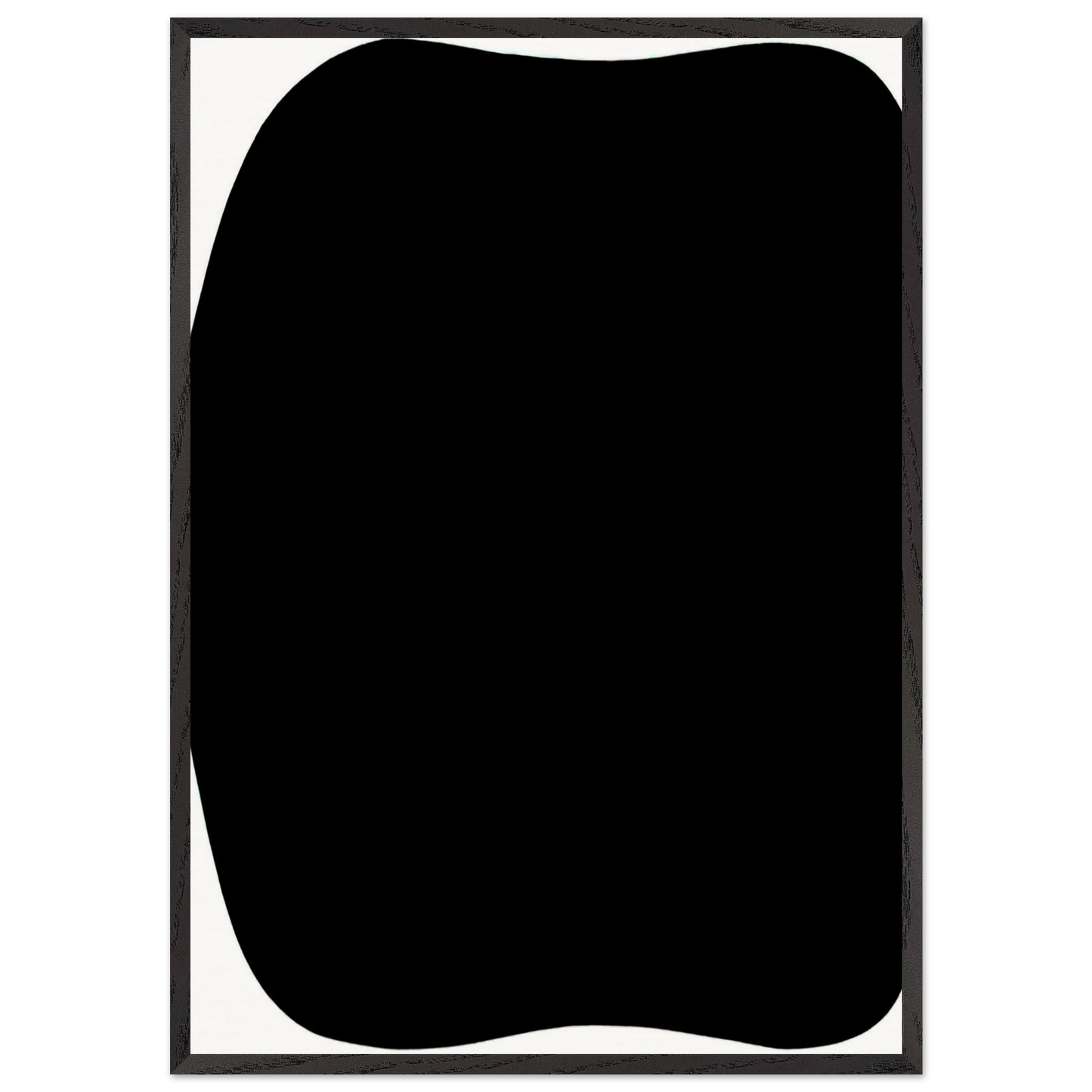 Black Ripe - Ellsworth Kelly 70x100 cm / 28x40 inches Framed Art Print – Black Wooden Frame