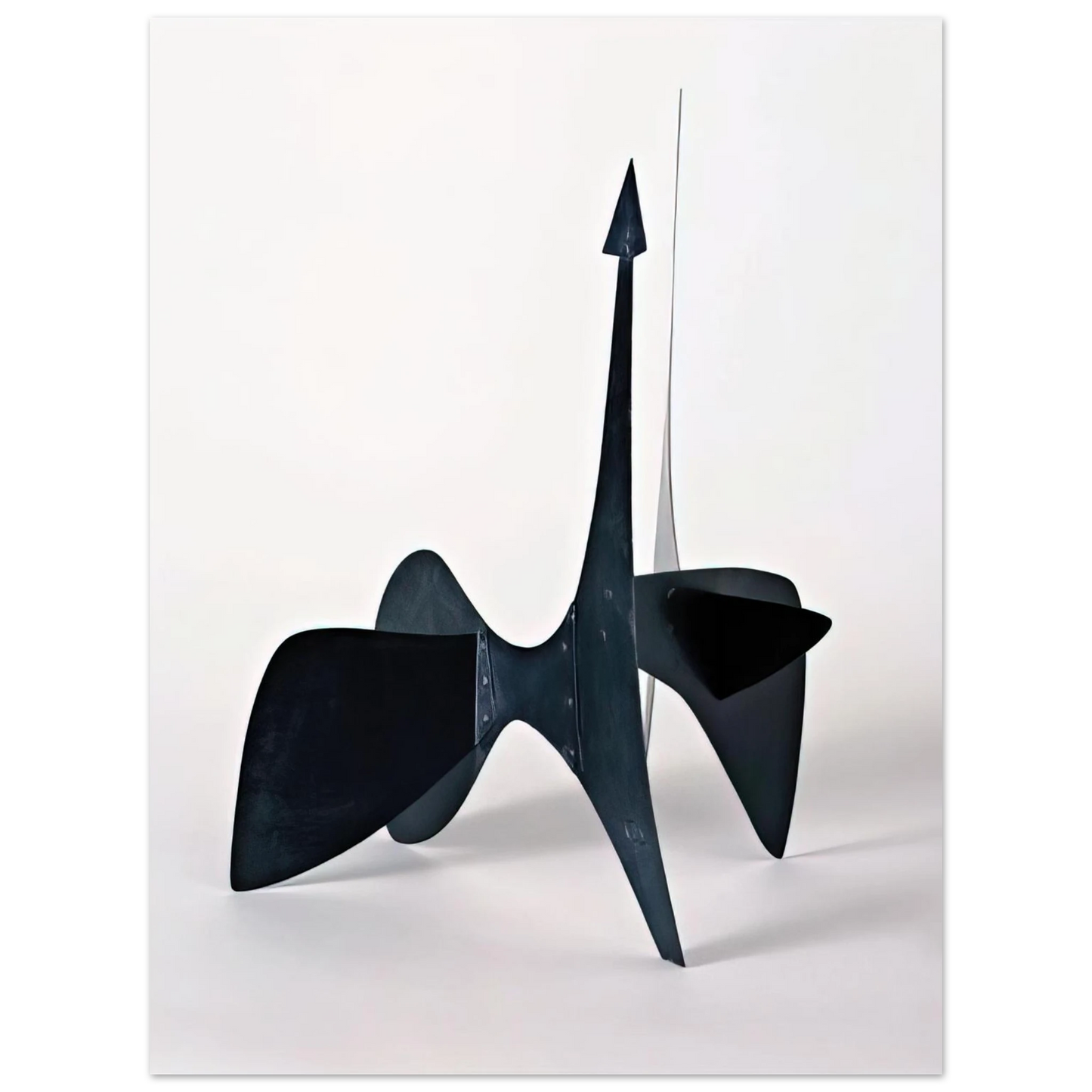 Alexander Calder - TEODELAPIO MAQUETTE II 1962 Fine Art Poster - 13x18 cm / 5x7 inches