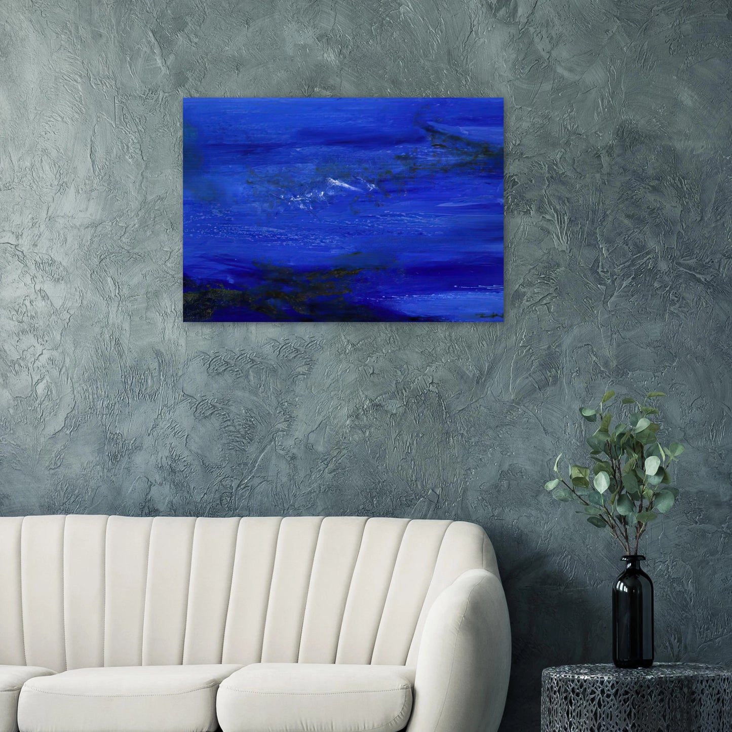 25 10 2002 2002 - Zao Wou-Ki Brushed Aluminum Print - 70x100 cm / 28x40 inches | Zao Wou-Ki Aluminum Print | Zao Wou-Ki Prints