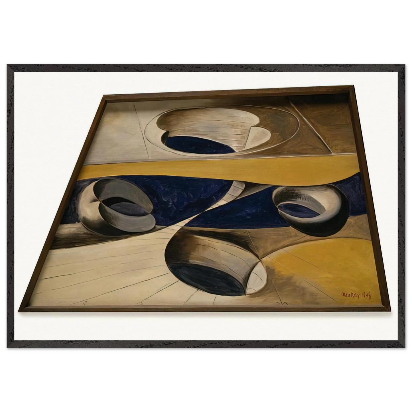 SHAKESPEAREAN EQUATION MEASURE FOR MEASURE - Man Ray Framed Art Print – Black Wooden Frame - Default Title - -Framed Art Print