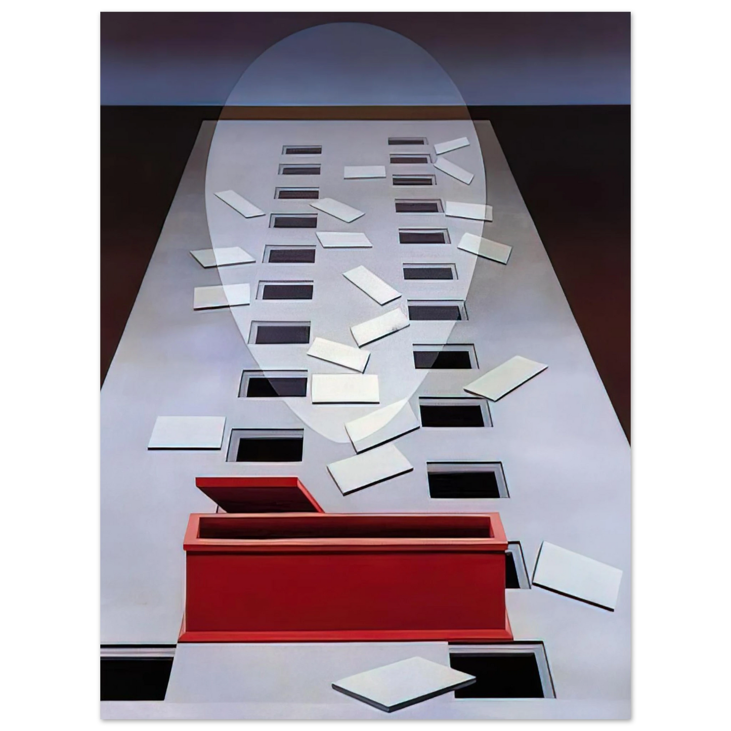 Clarence Holbrook Carter - Transection #3, After Fra Angelico - 1967 Fine Art Poster - Default Title