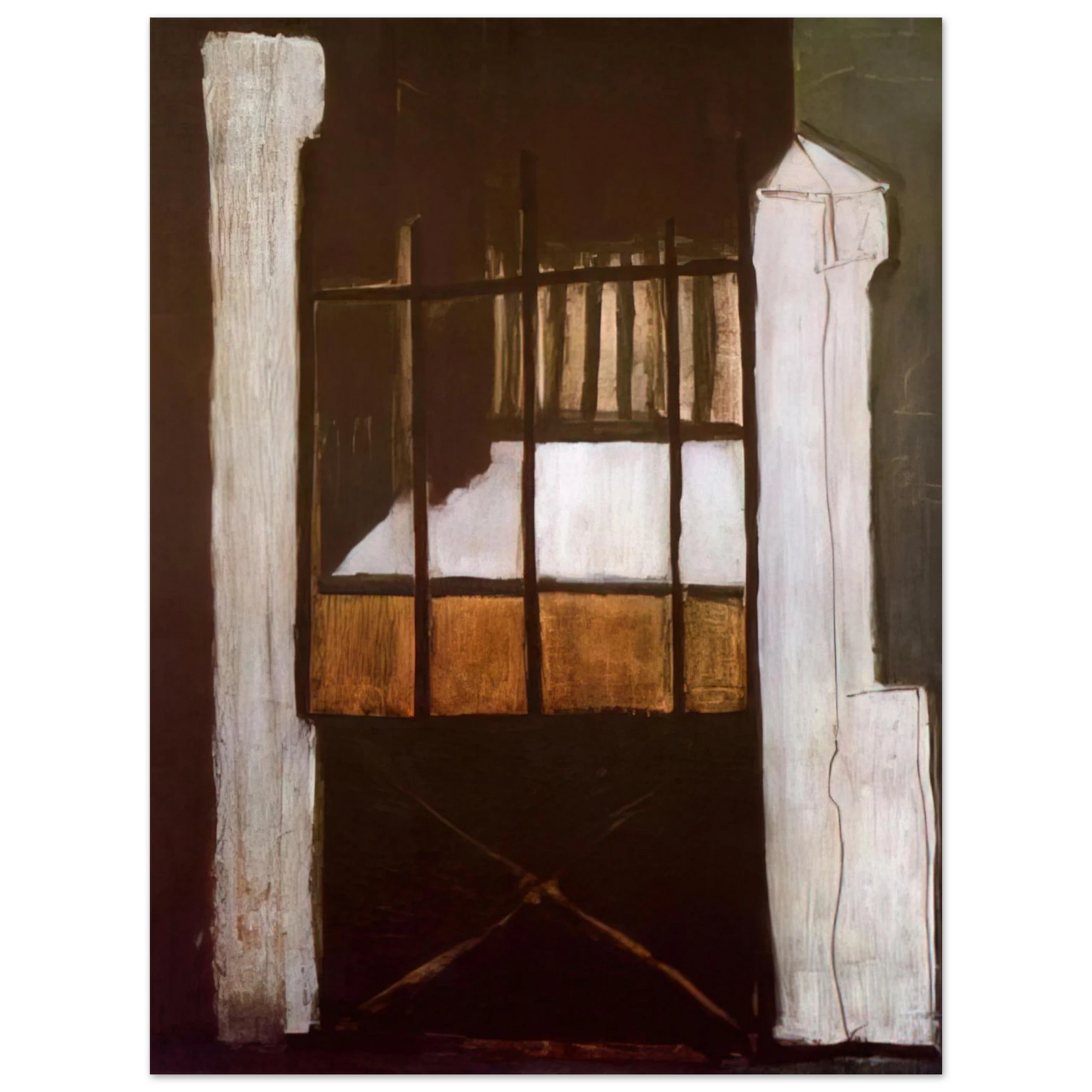 Maria Helena Vieira da Silva - Villa des Camélias - 1932 Fine Art Poster - Default Title