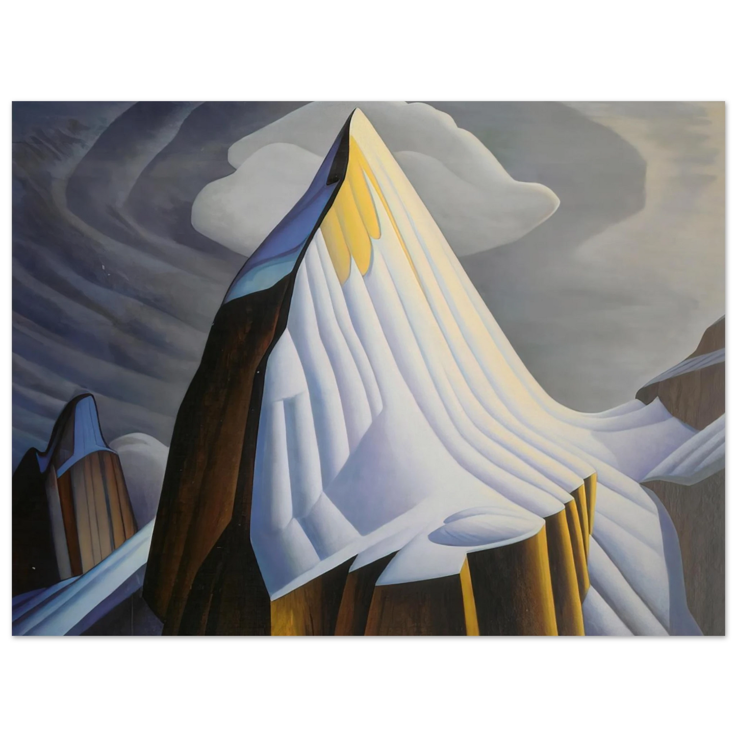 Lawren Harris - Mount Lefroy - 1930 Fine Art Poster - Default Title