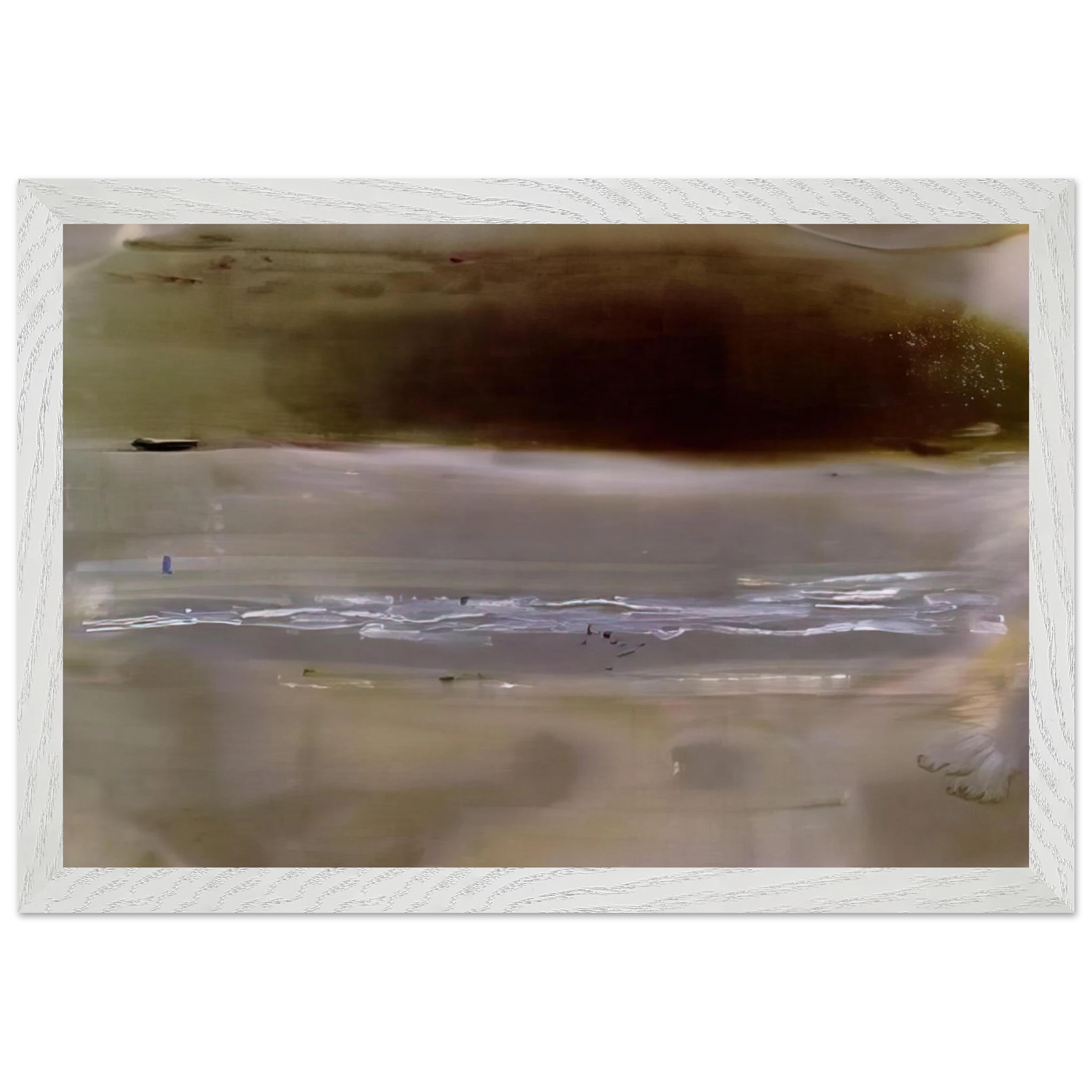 Helen Frankenthaler - Viewpoint II - 1979 Wall art - A1 (59.4 x 84.1 cm) - Premium Wooden Framed Poster With Fine Art Paper - Black frame