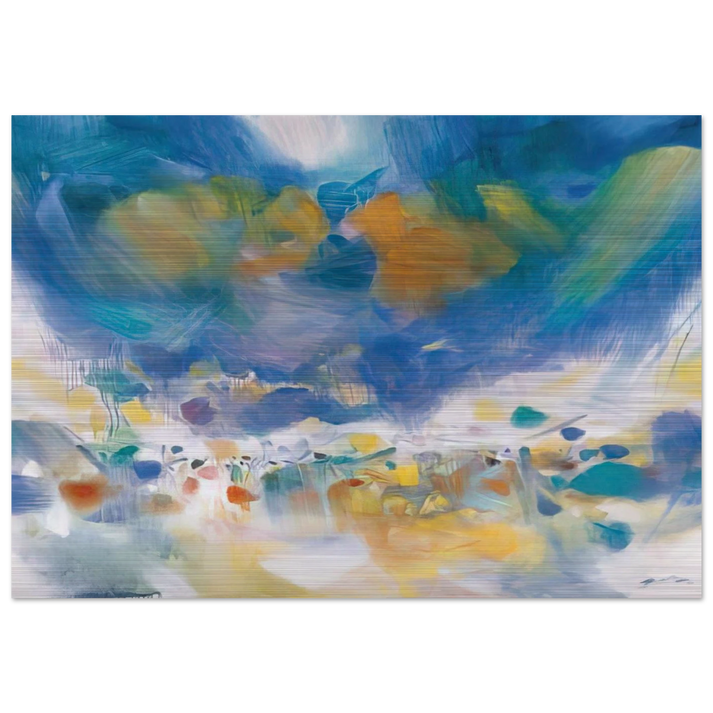 LE VOILE DES ILLUSIONS 2007 - Chu teh Chun Brushed Aluminum Print - 70x100 cm / 28x40 inches | Chu teh Chun Aluminum Print | Chu teh Chun Prints