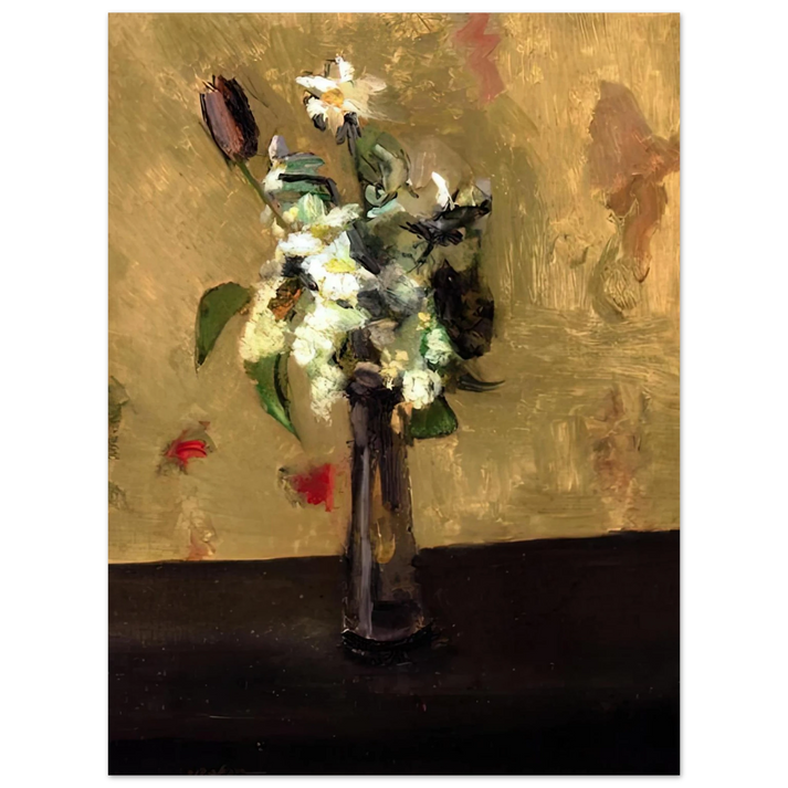 Henri Matisse - BOUQUET OF FLOWERS IN A CRYSTAL VASE 1902 75x100 cm / 30x40inches Fine Art Poster