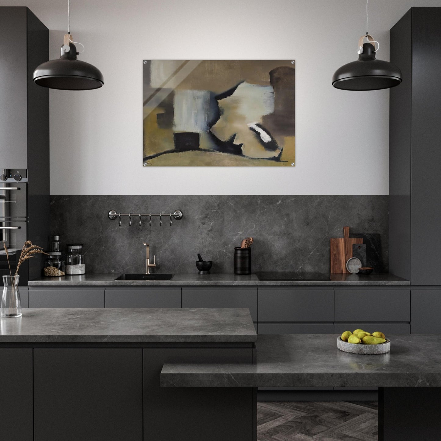 Beyond Emperors - 1952 - Theodoros Stamos Acrylic Print - 70x100 cm / 28x40″ inches