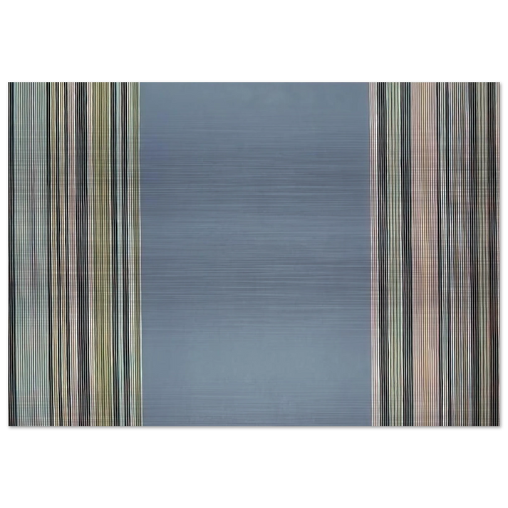 Prince Albert - 1978 - Gene Davis Brushed Aluminum Print - 70x100 cm / 28x40 inches | Gene Davis Aluminum Print | Gene Davis Prints