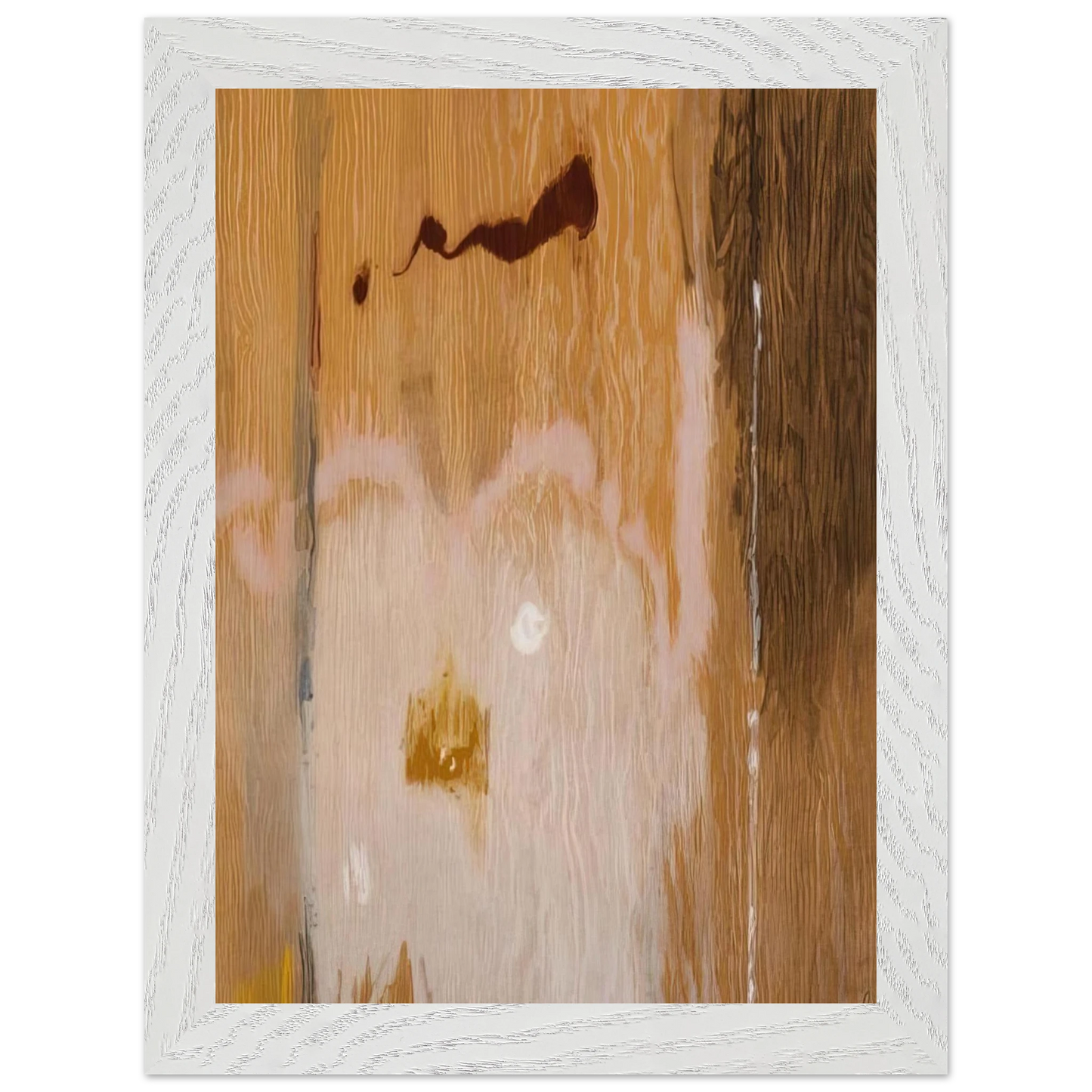 Helen Frankenthaler - Tales of Genji VI - 1998 Wall art - A3 (29.7 x 42 cm) - Premium Wooden Framed Poster With Fine Art Paper-canvas - Wood frame