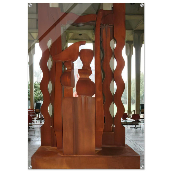 NIGHT PRESENCE II 1976 - Louise Nevelson Acrylic Print - 70x100 cm / 28x40″ inches