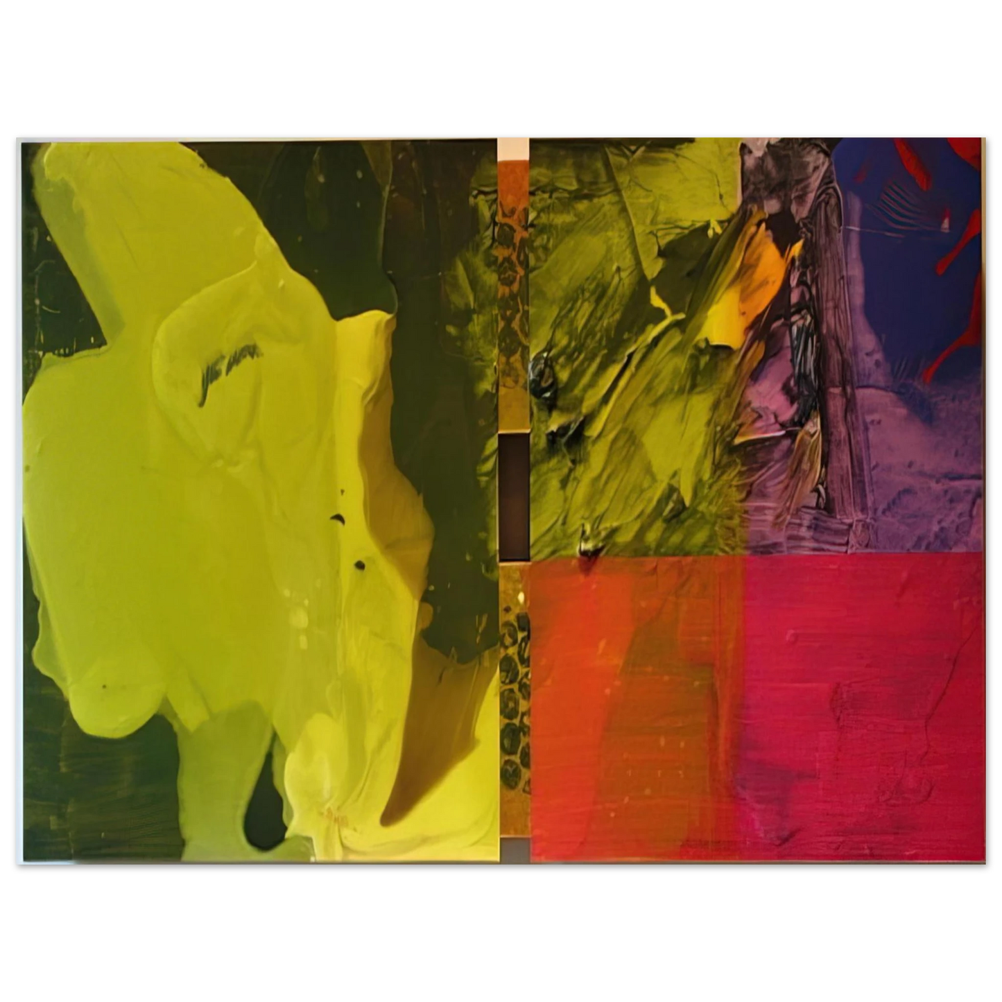 Sam Gilliam - Sea Color Fine Art Poster - Default Title