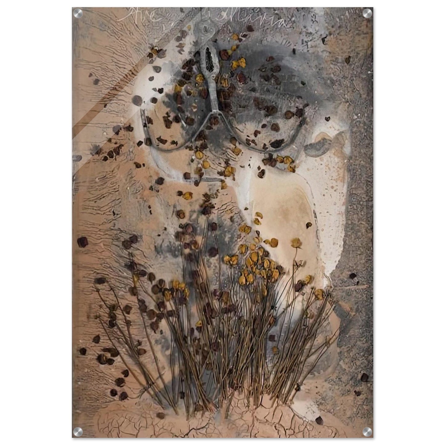 AVE MARIA 2007 - Anselm Kiefer Acrylic Print - 70x100 cm / 28x40″ inches
