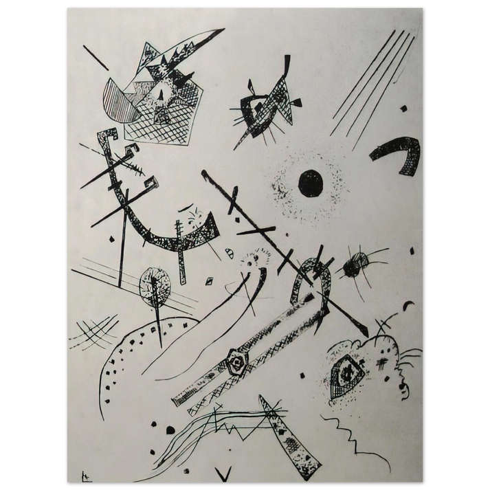Wassily Kandinsky - SMALL WORLDS XI 1922 75x100 cm / 30x40inches Fine Art Poster