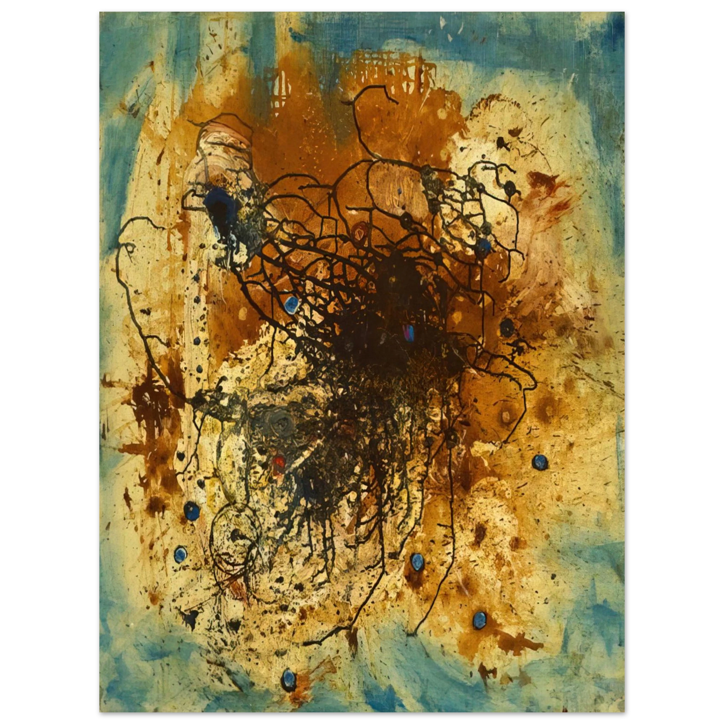 Wols - It's All Over - The City - 1947 Fine Art Poster - Default Title