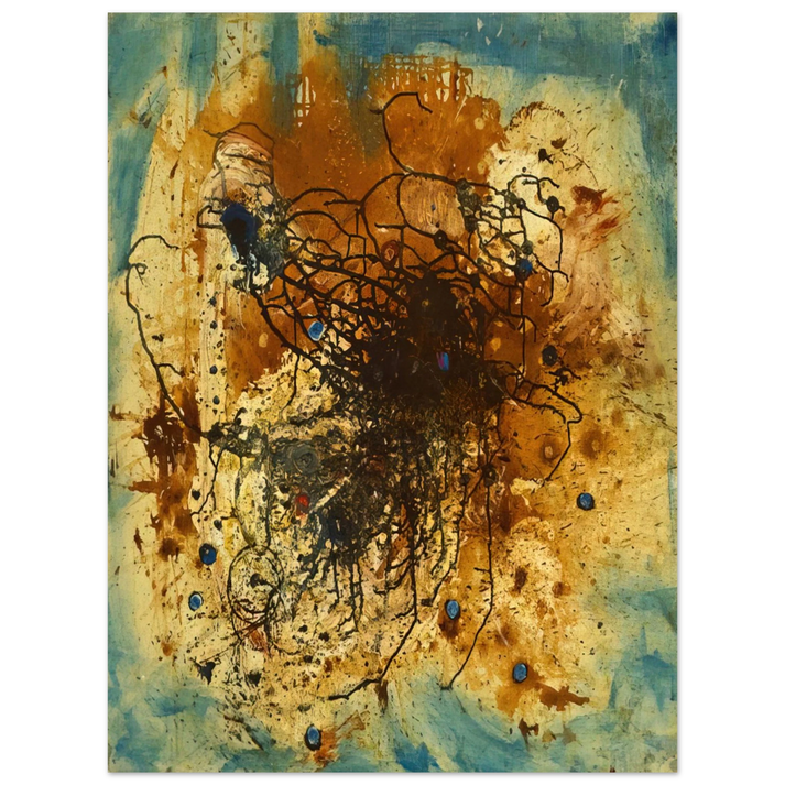 Wols - It's All Over - The City - 1947 75x100 cm / 30x40inches Fine Art Poster