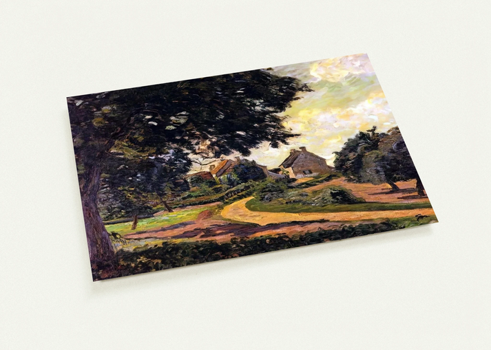 Après la pluie - 1885 By Armand Guillaumin Pack of 10 Post Cards | Armand Guillaumin Post Cards | A6 (10.5 x 14.8 cm) - 4.1 x 5.8 inches