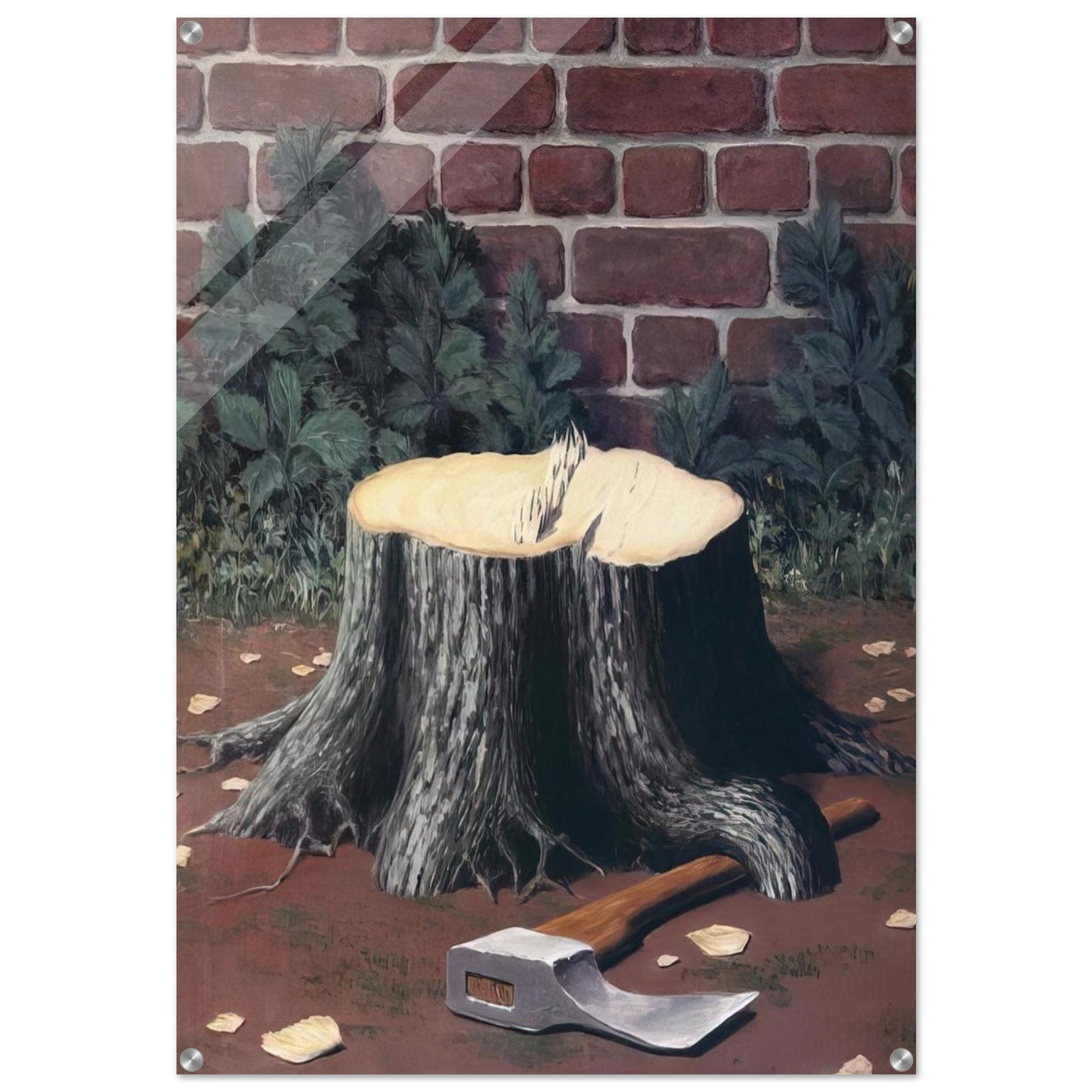 THE LABOURS OF ALEXANDER 1950 - Rene Magritte Acrylic Print - 70x100 cm / 28x40″ inches