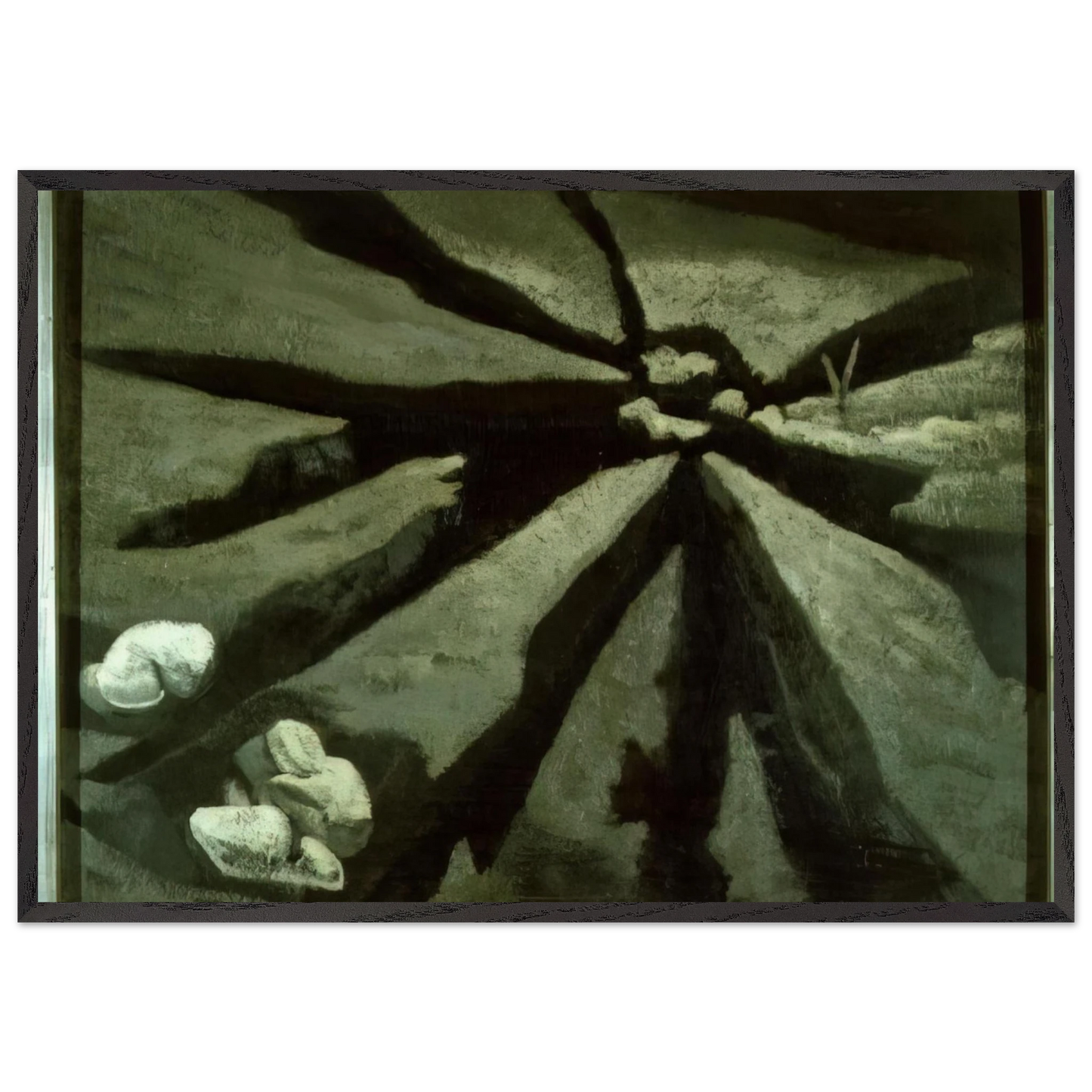 Tierra Y Excrementos - 1932 - Maruja Mallo Framed Art Print – Black Wooden Frame - Default Title - -Framed Art Print