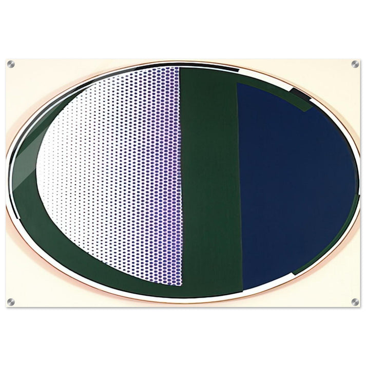 MIRROR 1972 - Roy Lichtenstein Acrylic Print - 70x100 cm / 28x40″ inches | Roy Lichtenstein Wall Art | Roy Lichtenstein Prints