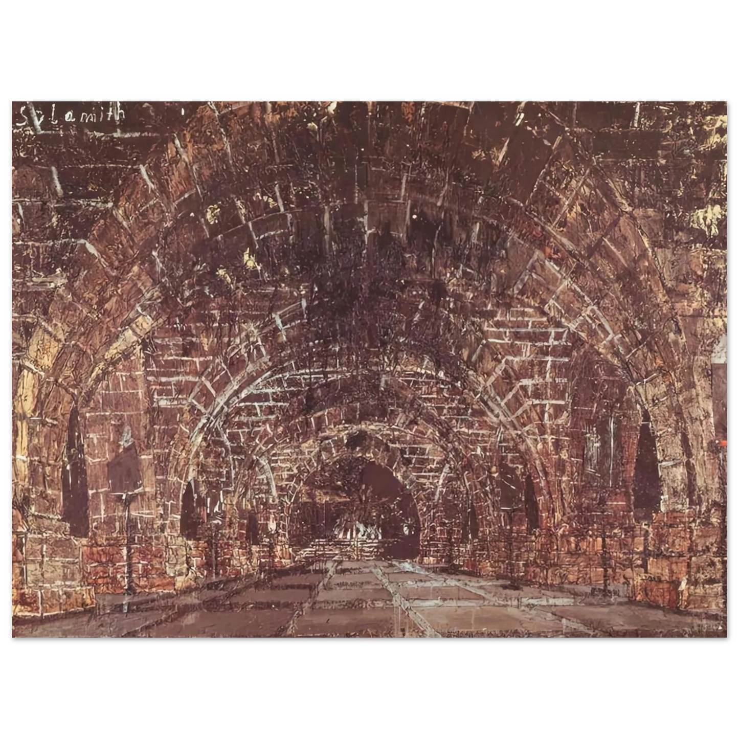 Anselm Kiefer - SULAMITH 1983 Fine Art Poster - Default Title