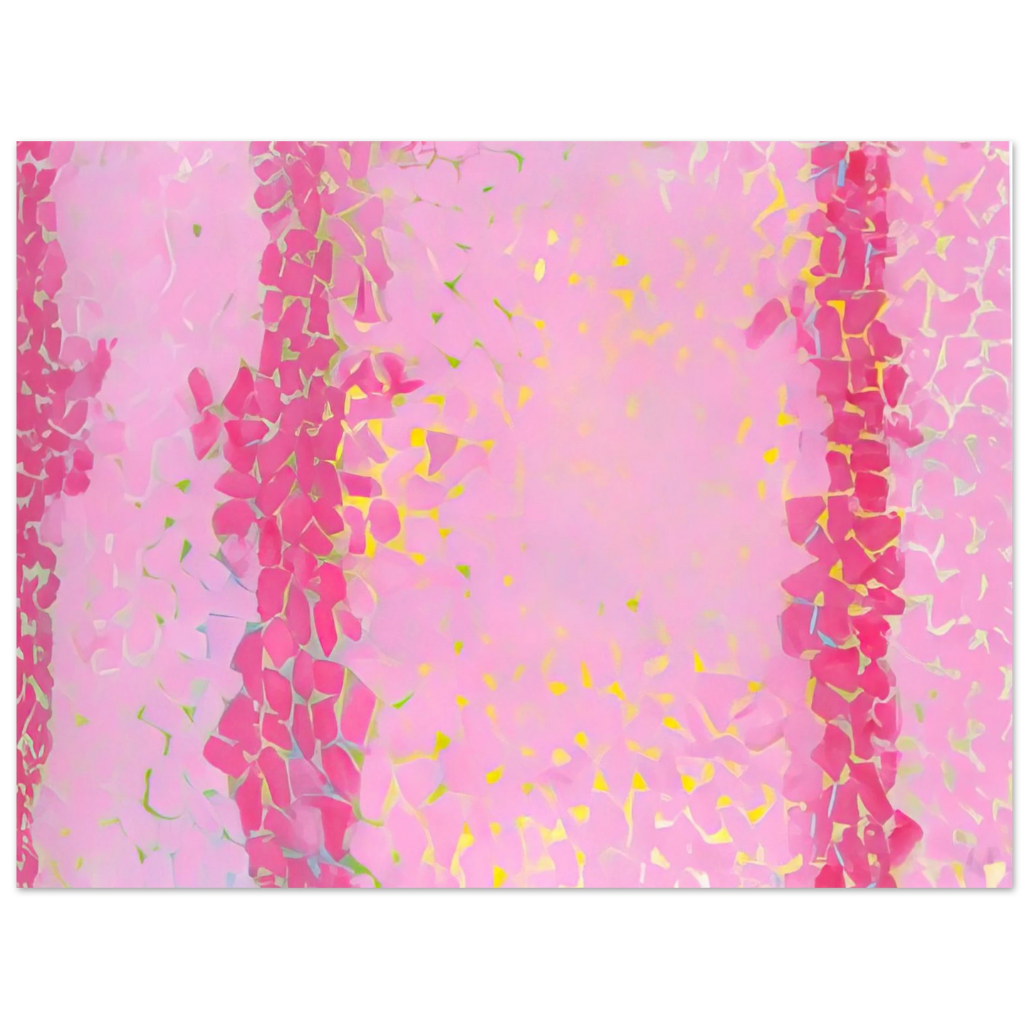 Alma Woodsey Thomas - WIND AND CREPE MYRTLE CONCERTO 1973 Fine Art Poster - Default Title