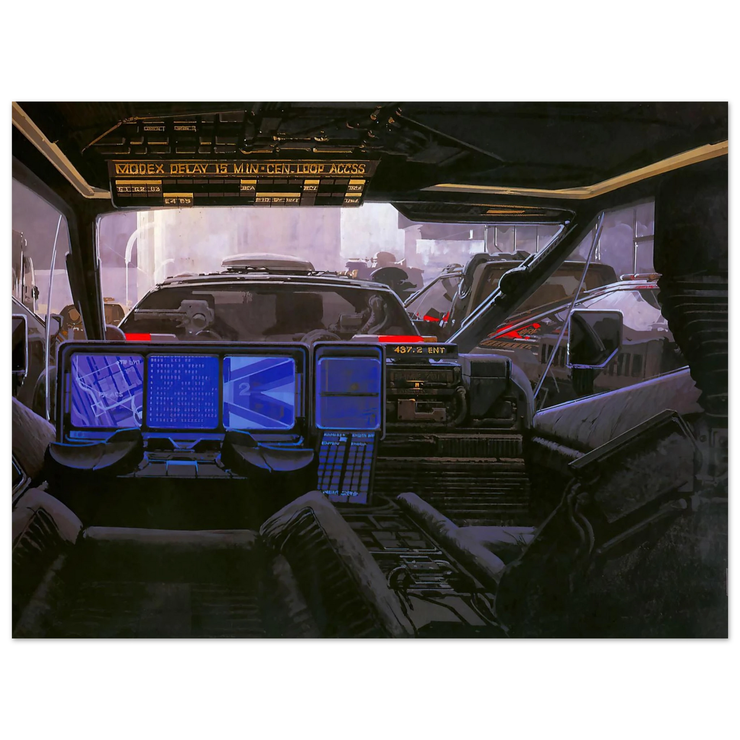 Syd Mead - Syd Mead Fine Art Poster - Default Title