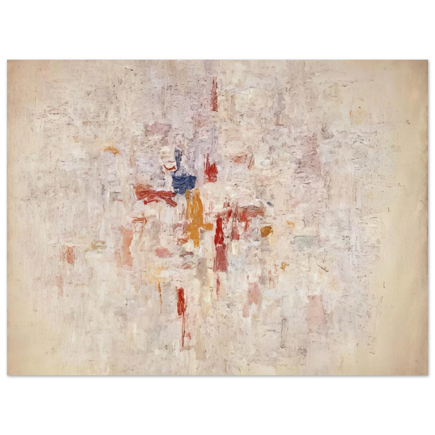 Philip Guston - PAINTING NO 9 1952 Fine Art Poster - Default Title