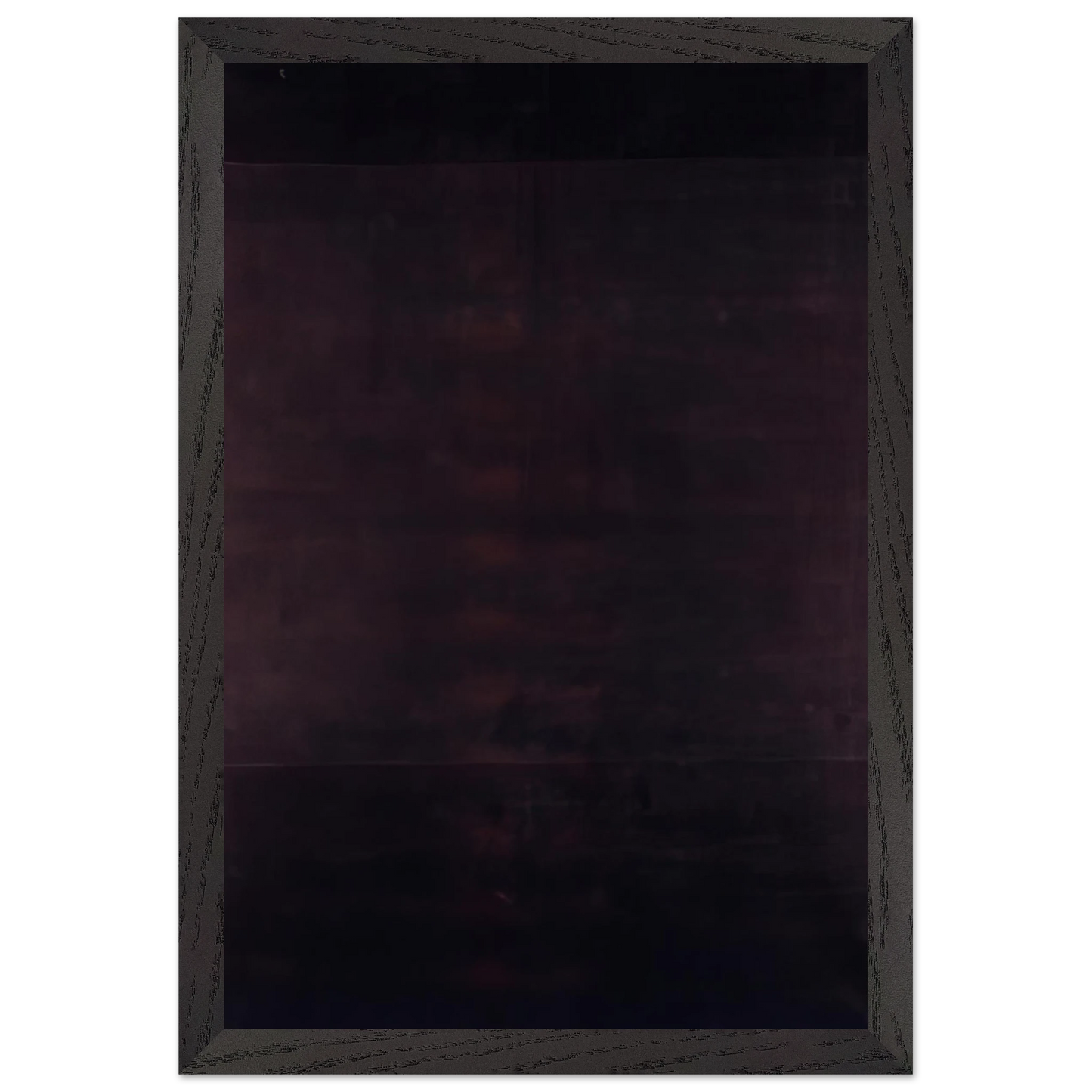 Mark Rothko - No. 4 - 1964 Wall Art - 30x40 cm / 12x16 inches - Premium Wooden Framed Poster With Fine Art Paper - Wood frame