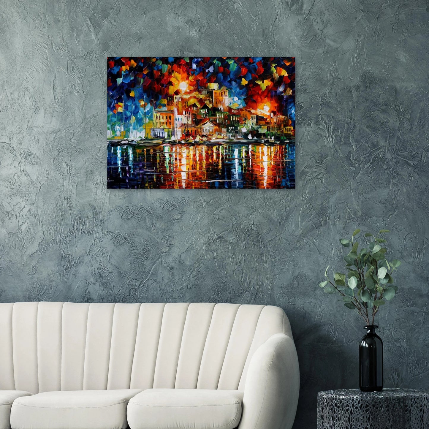 Leonid Afremov - Leonid Afremov Brushed Aluminum Print - 70x100 cm / 28x40 inches | Leonid Afremov Aluminum Print | Leonid Afremov Prints
