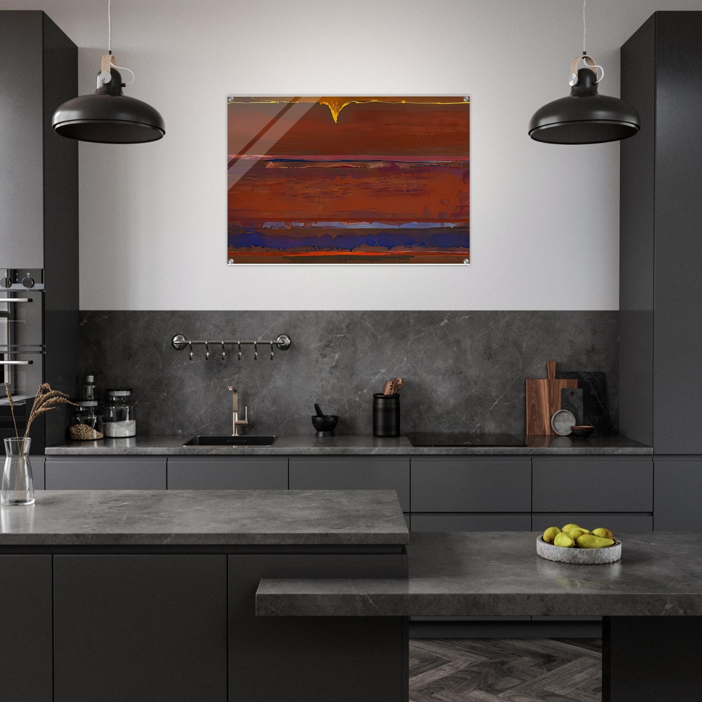 Desert Pulse, 1991- - Helen Frankenthaler Acrylic Print - 70x100 cm / 28x40″ inches | Helen Frankenthaler Wall Art | Helen Frankenthaler Prints