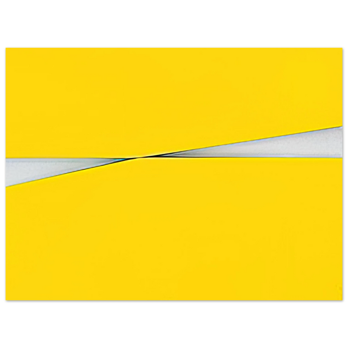 Carmen Herrera - Amarillo - 1971 75x100 cm / 30x40inches Fine Art Poster