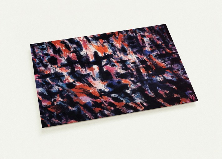 Passion - 1982 By Alfred Manessier Pack of 10 Post Cards | Alfred Manessier Post Cards | A6 (10.5 x 14.8 cm) - 4.1 x 5.8 inches