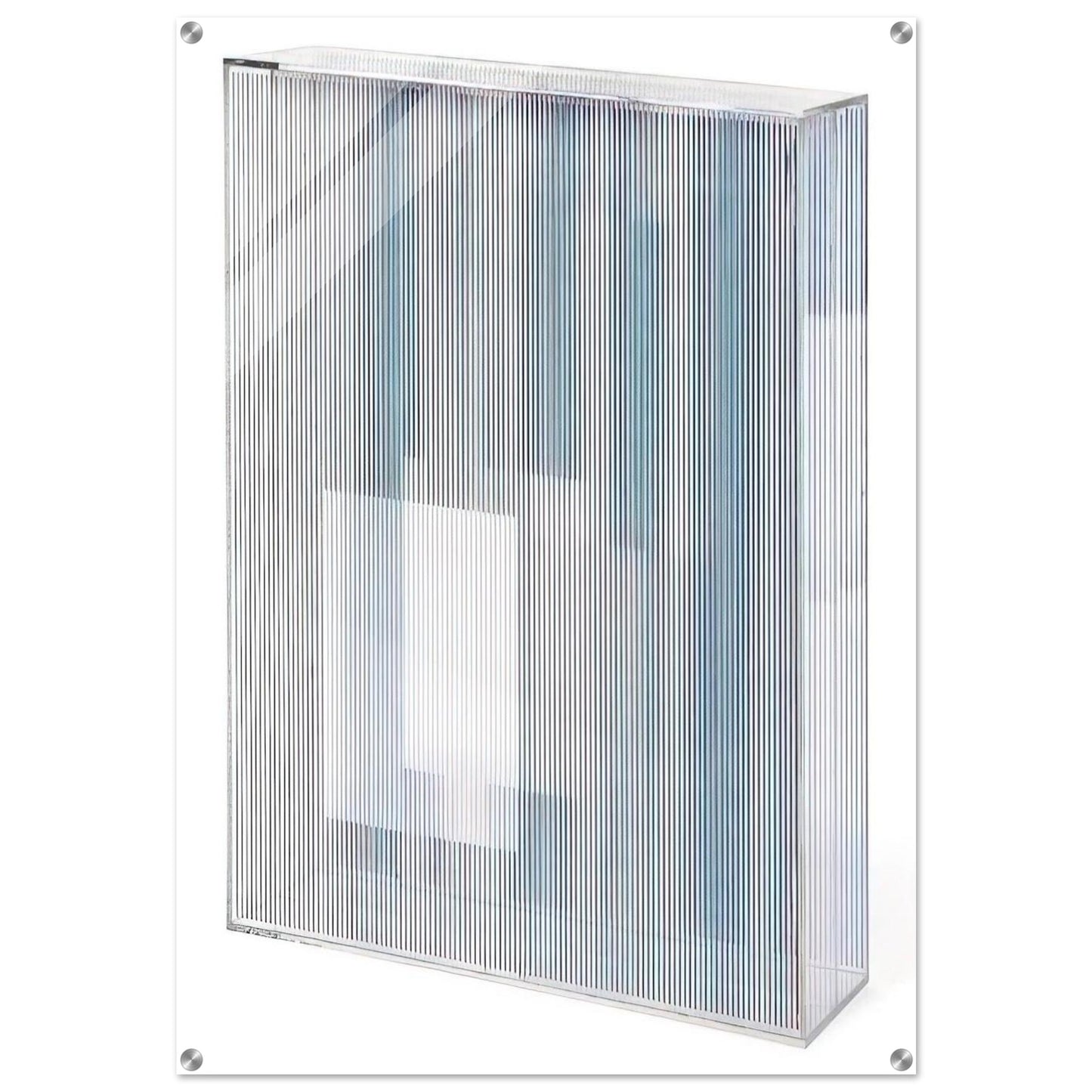 LA BOITE 1967 - Jesus Rafael Soto Acrylic Print - 70x100 cm / 28x40″ inches