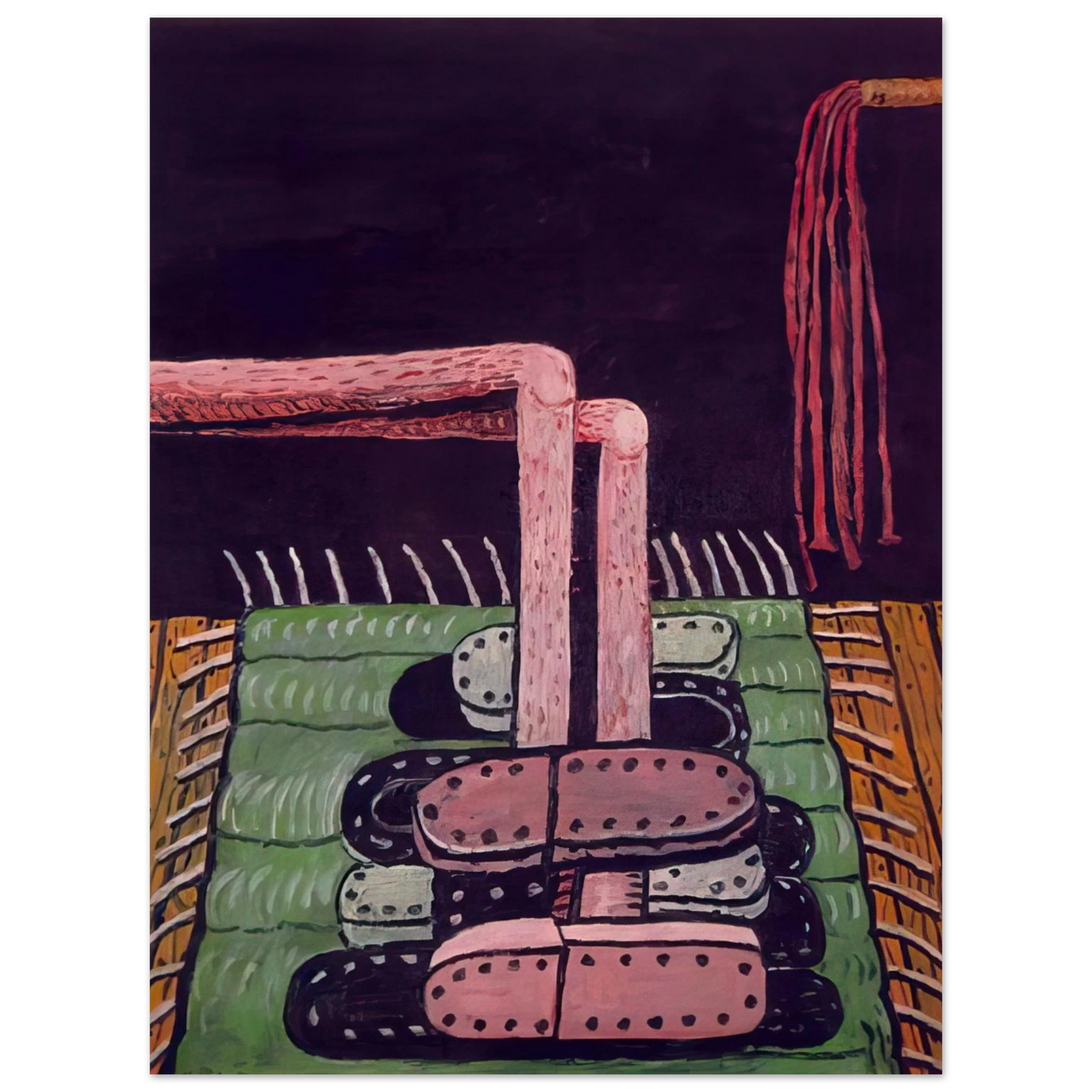 Philip Guston - GREEN RUG Fine Art Poster - Default Title