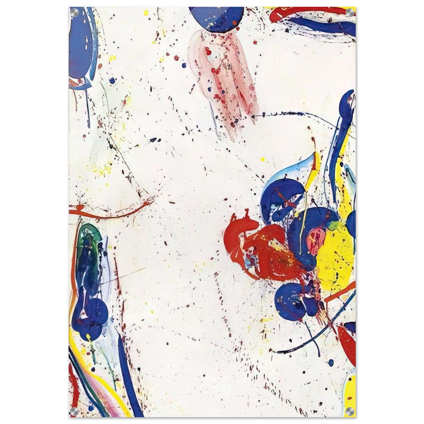 On Return - Sam Francis Acrylic Print - 70x100 cm / 28x40″ inches