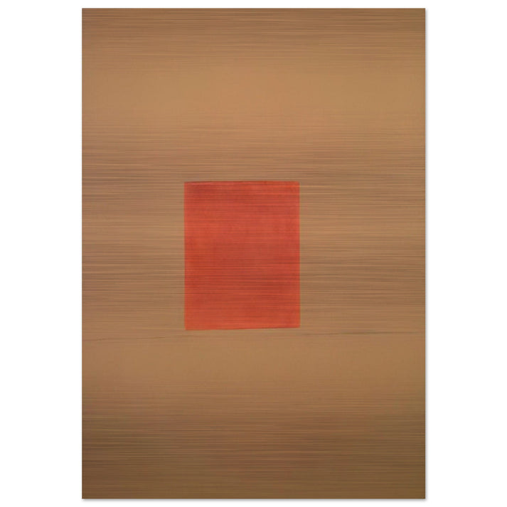 Delphic Sun-Box #2 - 1968 - Theodoros Stamos Brushed Aluminum Print - 70x100 cm / 28x40 inches | Theodoros Stamos Aluminum Print | Theodoros Stamos Prints