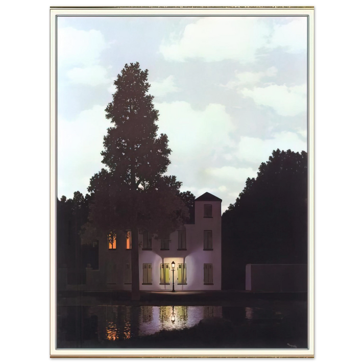 Rene Magritte - THE EMPIRE OF LIGHTS 1954 1 75x100 cm / 30x40inches Fine Art Poster