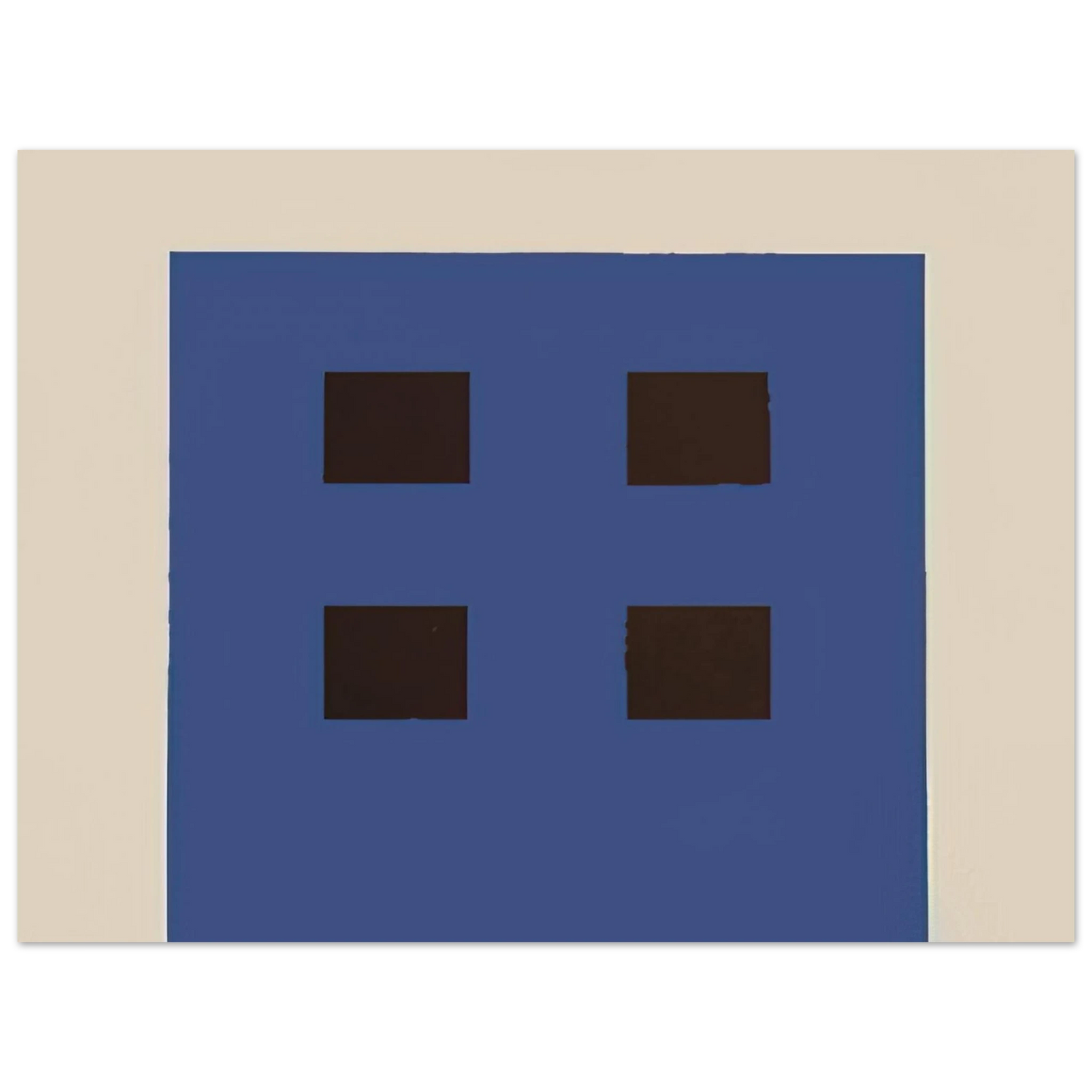 Peter Halley - Apartment House - 1981 Fine Art Poster - Default Title