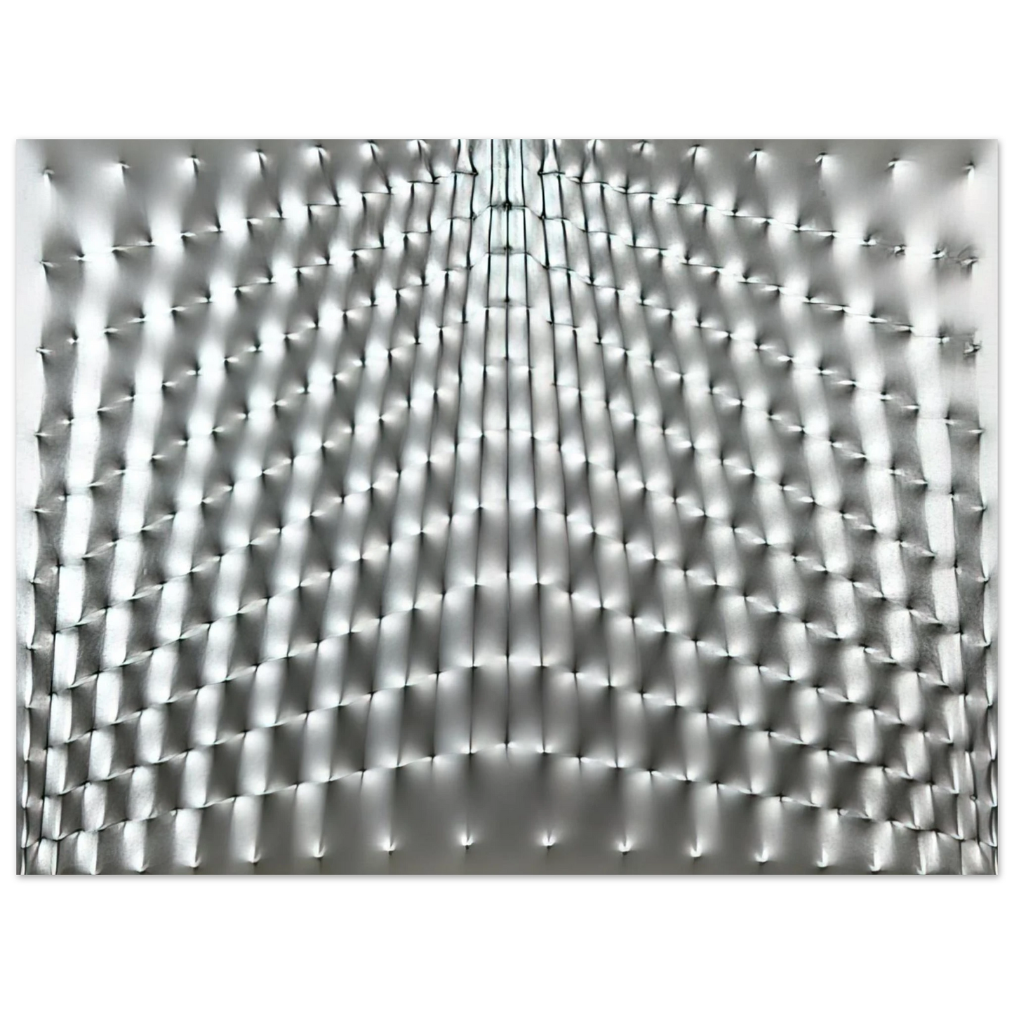 Enrico Castellani - Superficie Argento - 1973 Fine Art Poster - Default Title