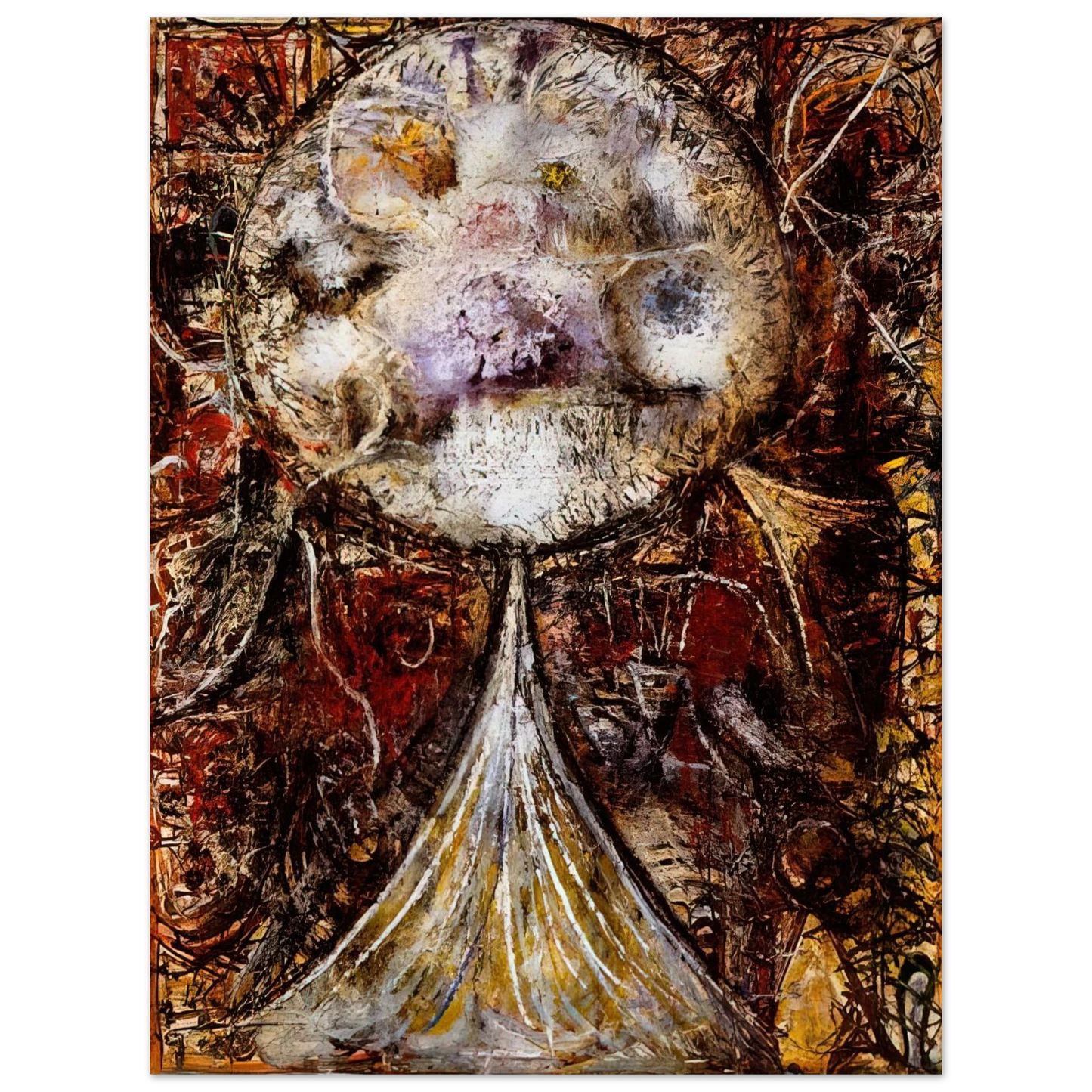 Richard Pousette-Dart - The Atom, One World Fine Art Poster - Default Title