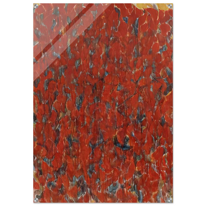 Big Red - Sam Francis Acrylic Print - 70x100 cm / 28x40″ inches