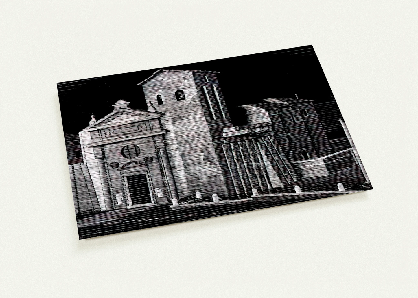 NOCTURNAL ROME By MC Escher Pack of 10 Post Cards | MC Escher Post Cards | A6 (10.5 x 14.8 cm) - 4.1 x 5.8 inches