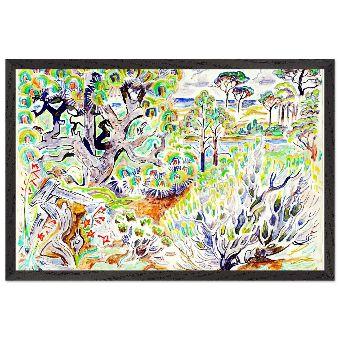 Walter Inglis Anderson - Walter Anderson Wall art - 20x25 cm / 8x10 Inches - Fine Art Poster - -